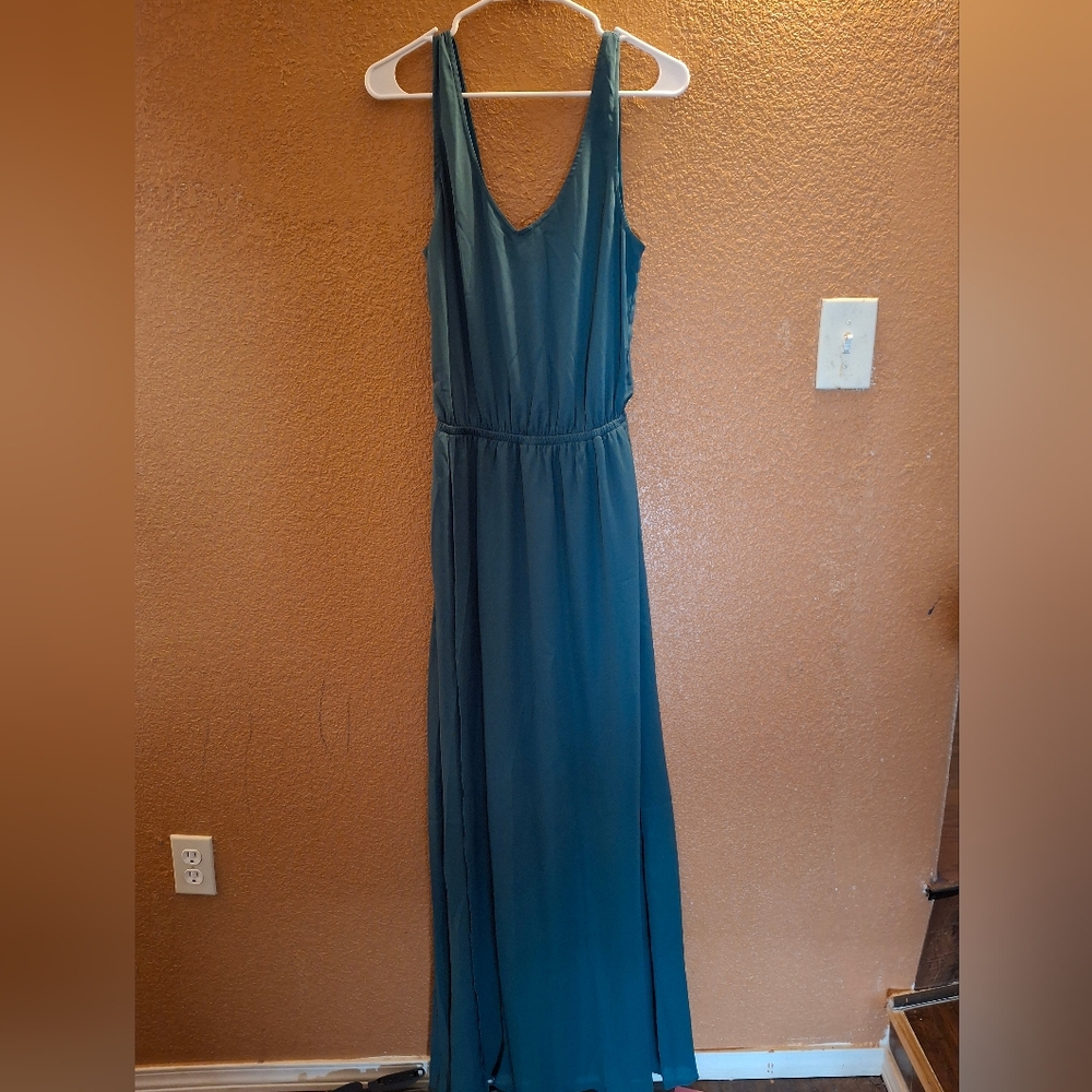 Womans dress show me your mumu green medium new